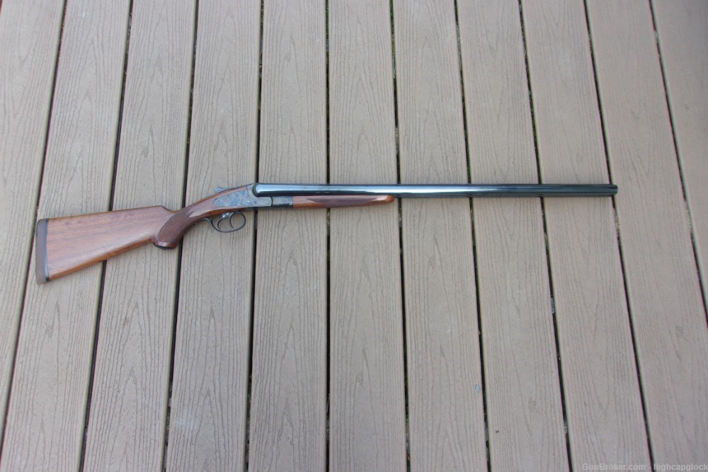 LC Smith 12ga Side by Side Double 28" Shotgun By Marlin REAL PRETTY $1START-img-1