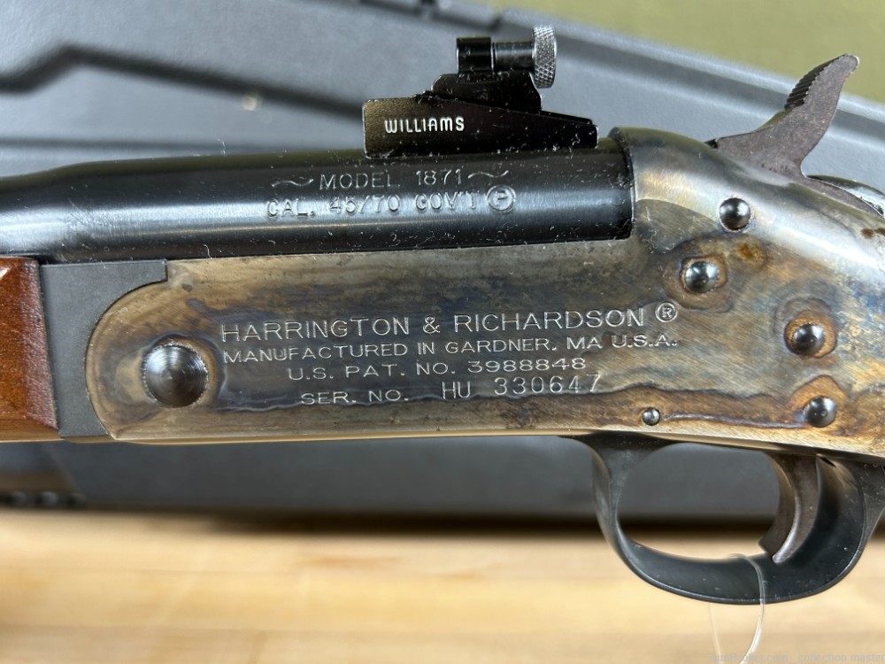 Harrington & Richardson Model 1871 Buffalo Classic Single Shot Rifle .45-70-img-14