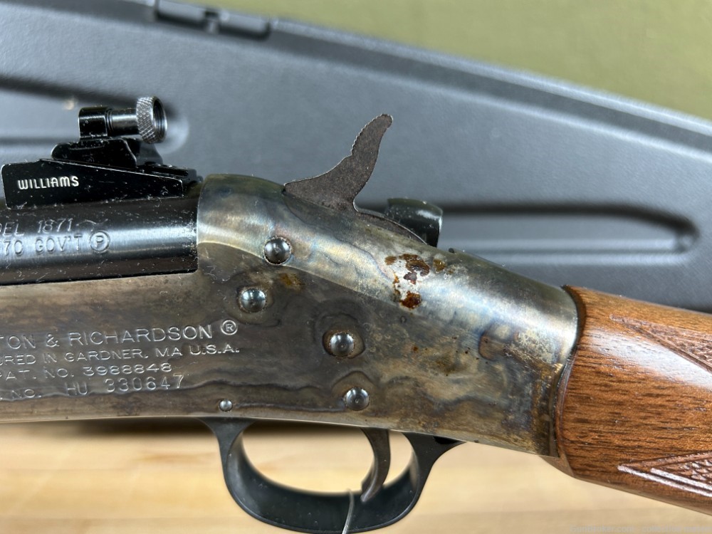 Harrington & Richardson Model 1871 Buffalo Classic Single Shot Rifle .45-70-img-22