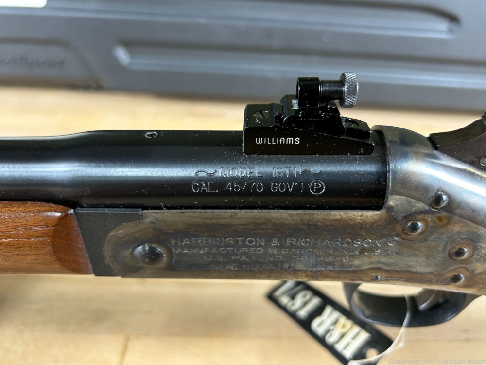 Harrington & Richardson Model 1871 Buffalo Classic Single Shot Rifle .45-70-img-24