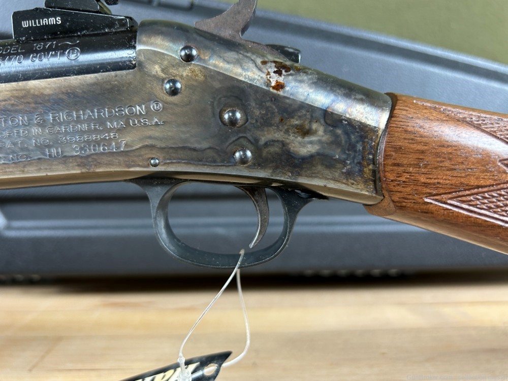 Harrington & Richardson Model 1871 Buffalo Classic Single Shot Rifle .45-70-img-16