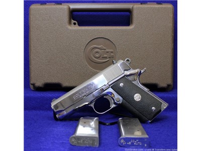 Colt MK IV Officers ACP - MKIV Series 80 - Bright Stainless - .45ACP - 1990
