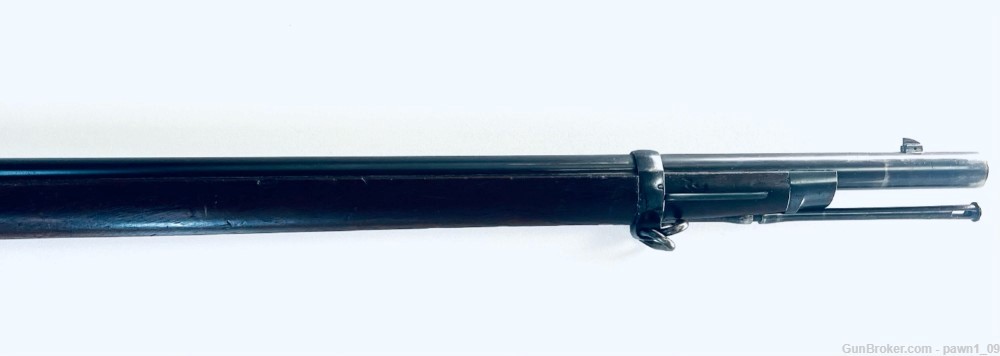 U.S. Springfield 1878 Trapdoor Rifle 45-70 Govt Wood Blued Bayonet.-img-10