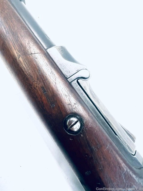U.S. Springfield 1878 Trapdoor Rifle 45-70 Govt Wood Blued Bayonet.-img-29
