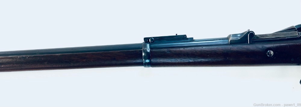 U.S. Springfield 1878 Trapdoor Rifle 45-70 Govt Wood Blued Bayonet.-img-3