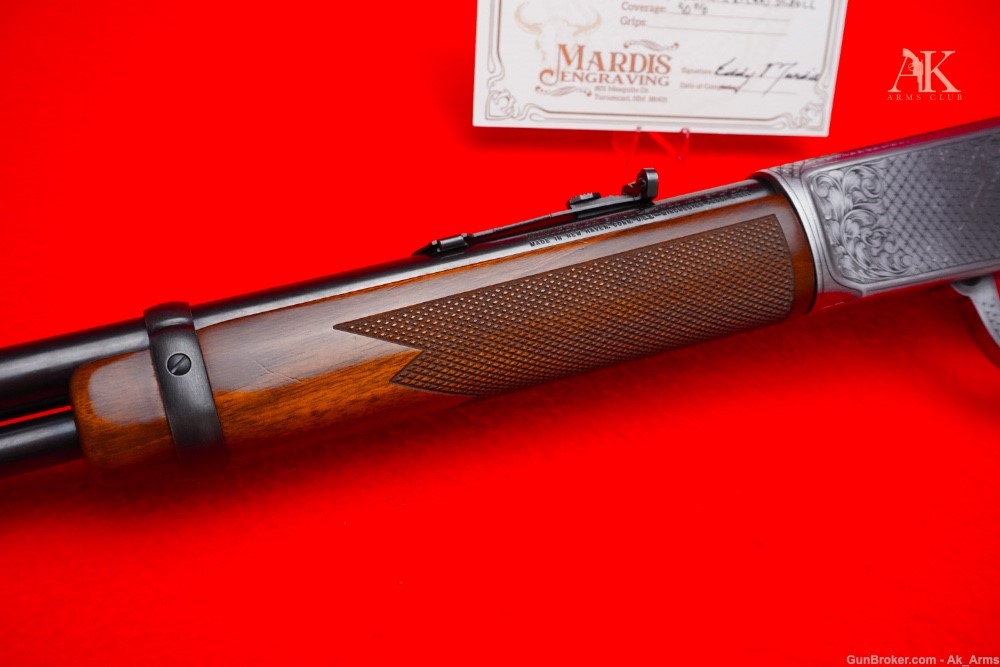 1990 Winchester 9422 Lever Action Rifle .22LR Two-Tone *MASTER ENGRAVED*-img-6