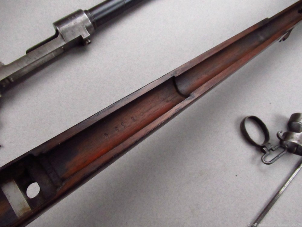 Scarce 1914 DANZIG Arsenal Gew98 WWI German 98 rifle 8mm Mauser K98-img-133