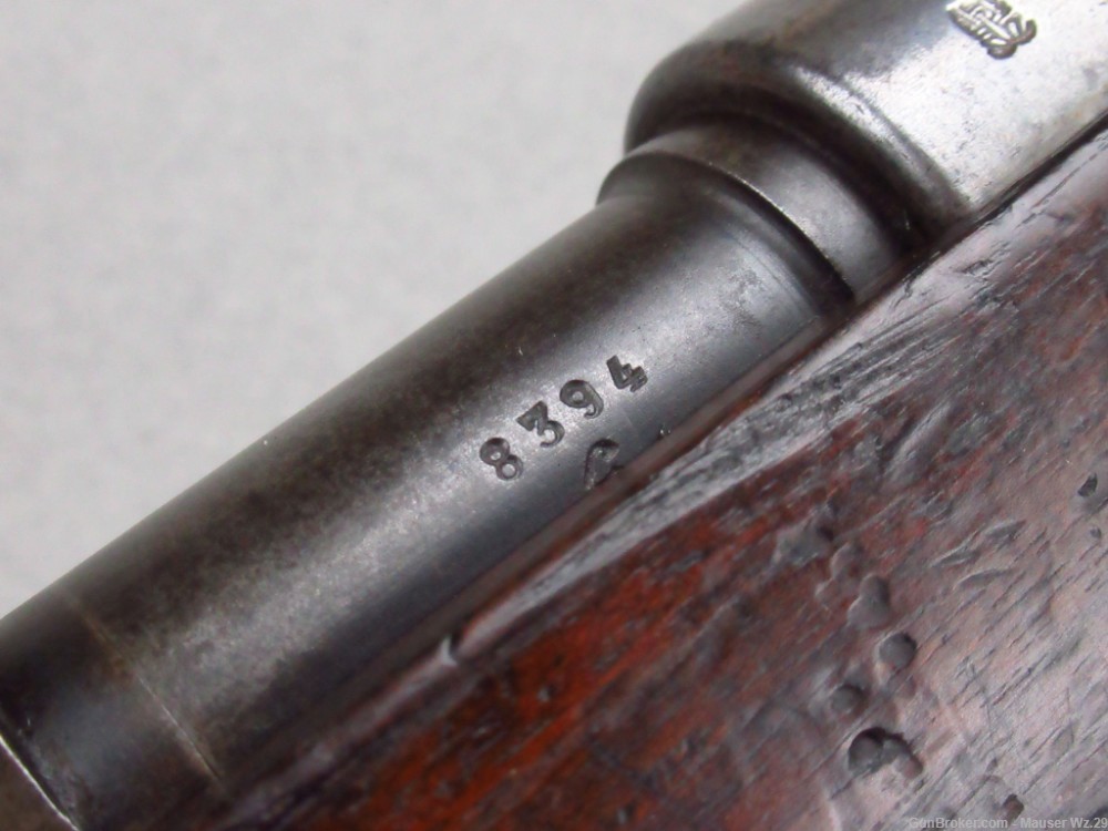 Scarce 1914 DANZIG Arsenal Gew98 WWI German 98 rifle 8mm Mauser K98-img-49