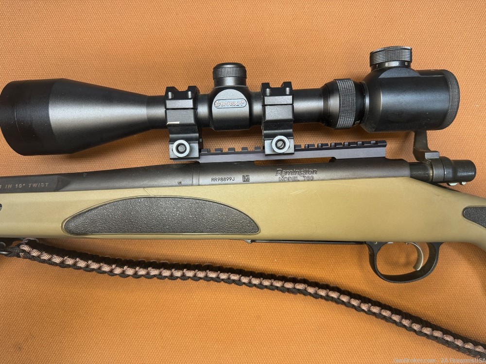 Remington Model 700 VTR - 308Win - 22" Barrel w/Muzzle Brake - Barska Scope-img-2