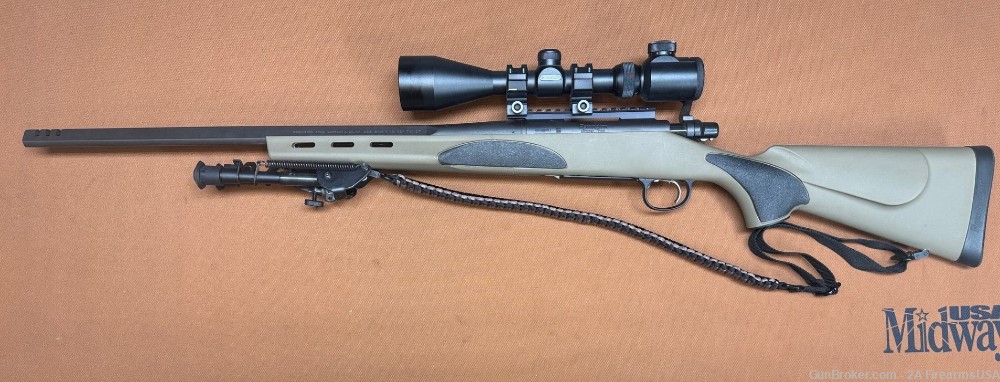 Remington Model 700 VTR - 308Win - 22" Barrel w/Muzzle Brake - Barska Scope-img-1