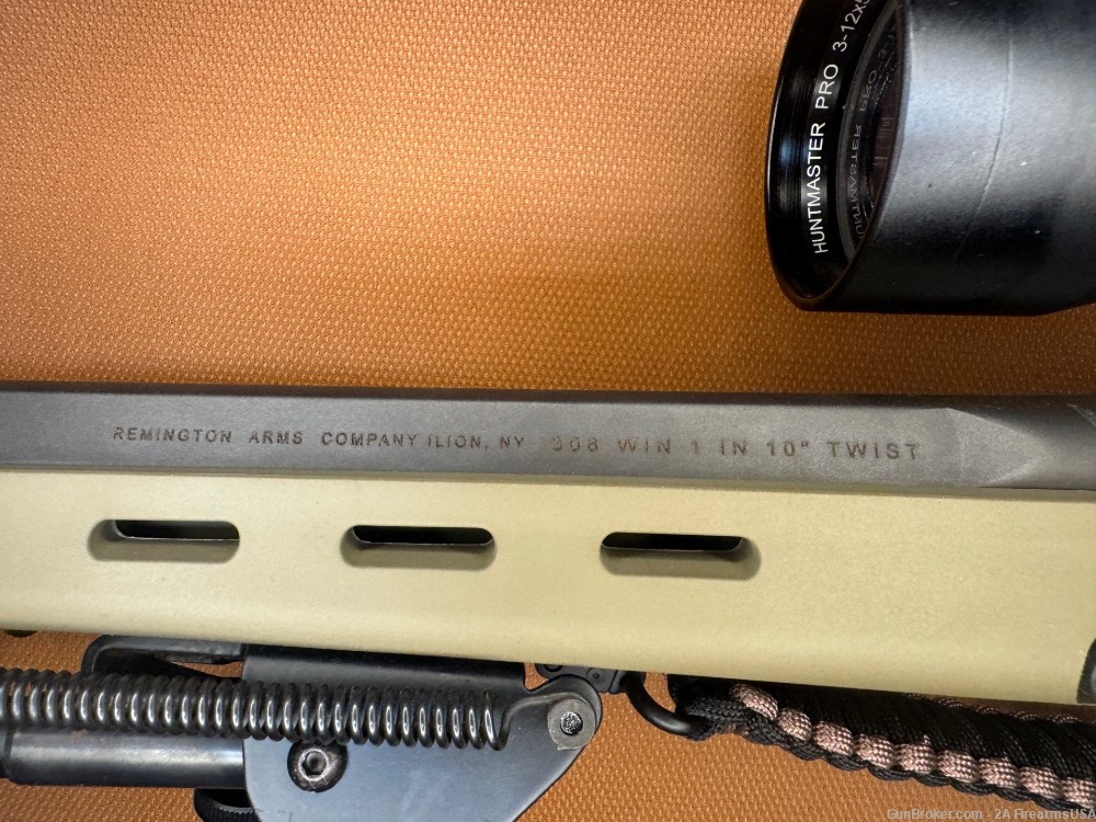 Remington Model 700 VTR - 308Win - 22" Barrel w/Muzzle Brake - Barska Scope-img-3