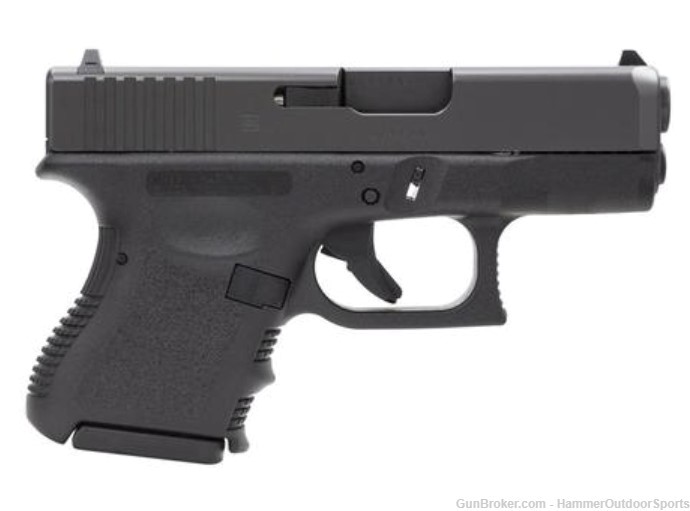Glock 33 Gen 3 Subcompact Handgun .357 Sig 9/rd Magazines (2) 3.43" Barrel -img-1