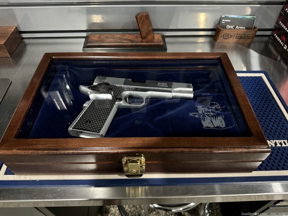 NIB LES BAER CUSTOM 1911 HEMI 45 AUTO 5'' 8-RD PISTOL + Presentation Case-img-12