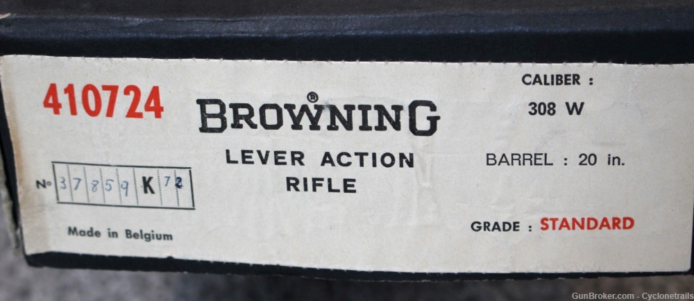 Early Belgium Browning BLR Pre-81 .308 LNIB LOOK-img-2
