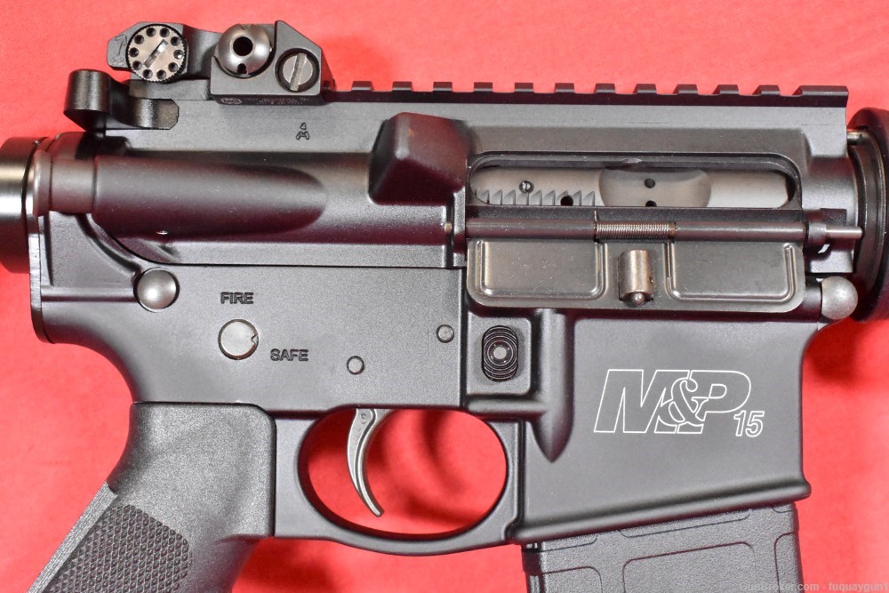 Smith & Wesson M&P15 Sport II 5.56 16" 30rd Troy Flip Rear M-LOK S&W M&P15 -img-7