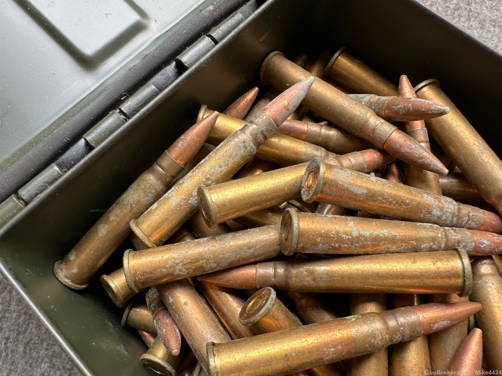 530 Rounds-British WW2 Surplus 303 Enfield Rifle & Bren Gun Ammunition-img-3