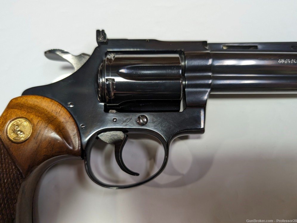 1981 Colt Diamondback 6 inch Blue 22LR-img-17