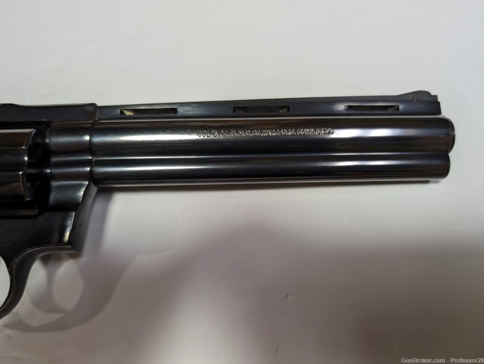 1981 Colt Diamondback 6 inch Blue 22LR-img-32