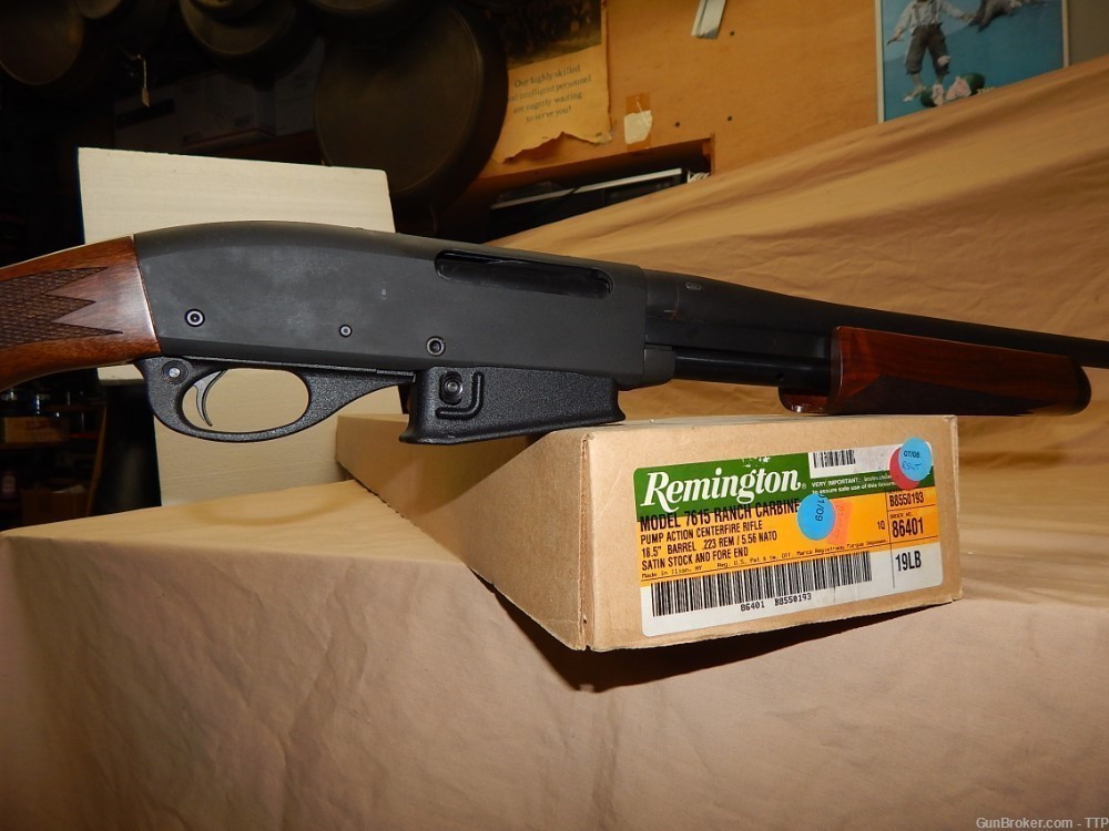 REMINGTON 7615 RANCH CARBINE 223 REM/5.56 NATO NIB-img-0