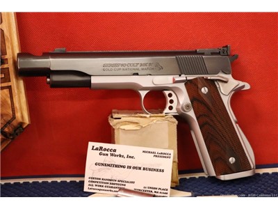 RARE Michael LaRocca Full House Custom Colt 1911 45 ACP Two-Tone Classic 45