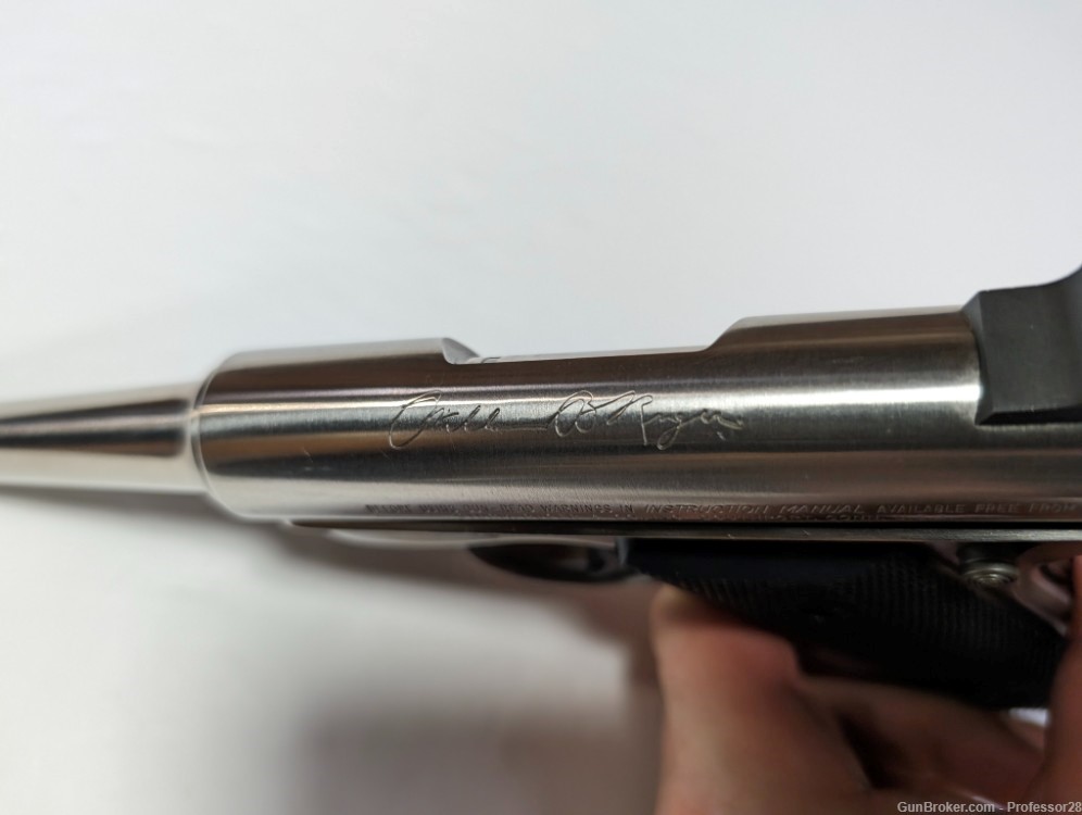 RUGER STAINLESS STEEL SIGNATURE SERIES 1 OF 5000 .22LR-img-29