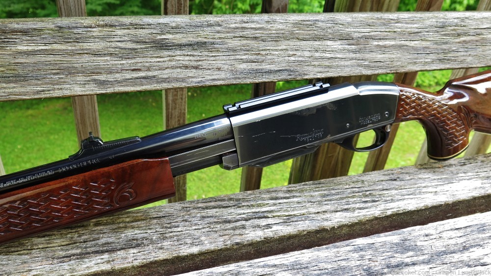 Remington 760 BDL 30-06 Pump Gun From 1973 Original Blue and Varnish-img-2