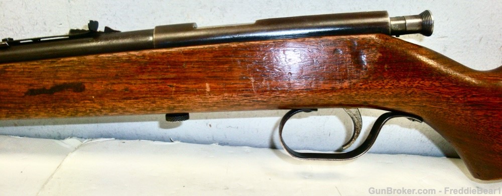 Vintage Marlin 100 ? .22 LR Bolt Action Single Shot Rifle -img-3