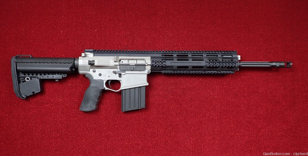 POF P-308 AR10 7.62 NATO 16" Fluted * Piston * Mint 95% * -img-0