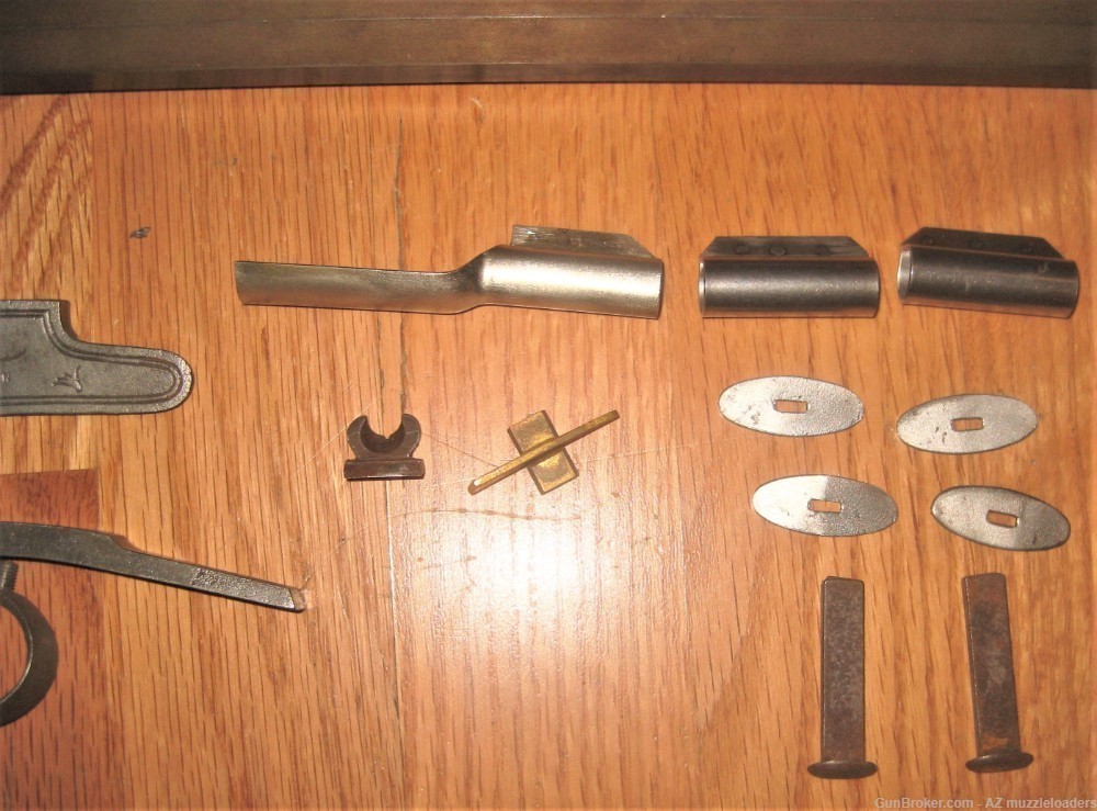 Muzzleloader Hawken Rifle Parts Set, GRRW Barrel, TRS Lock, Black Powder -img-9