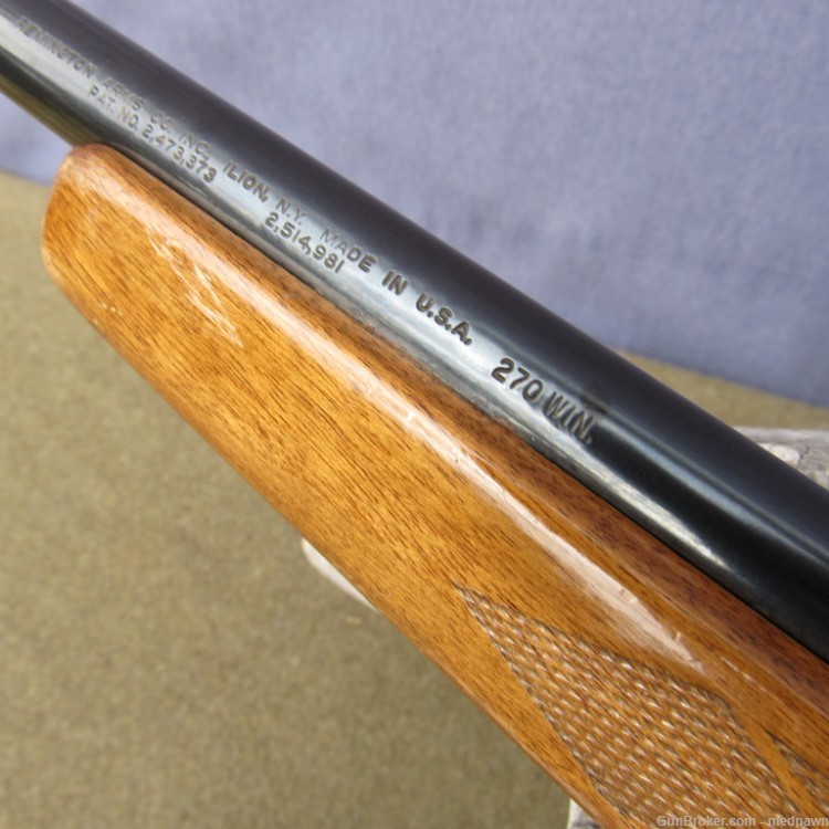 Fine Classic Vintage 1960s-70s Remington Model 700 ADL .270 Winchester-img-8