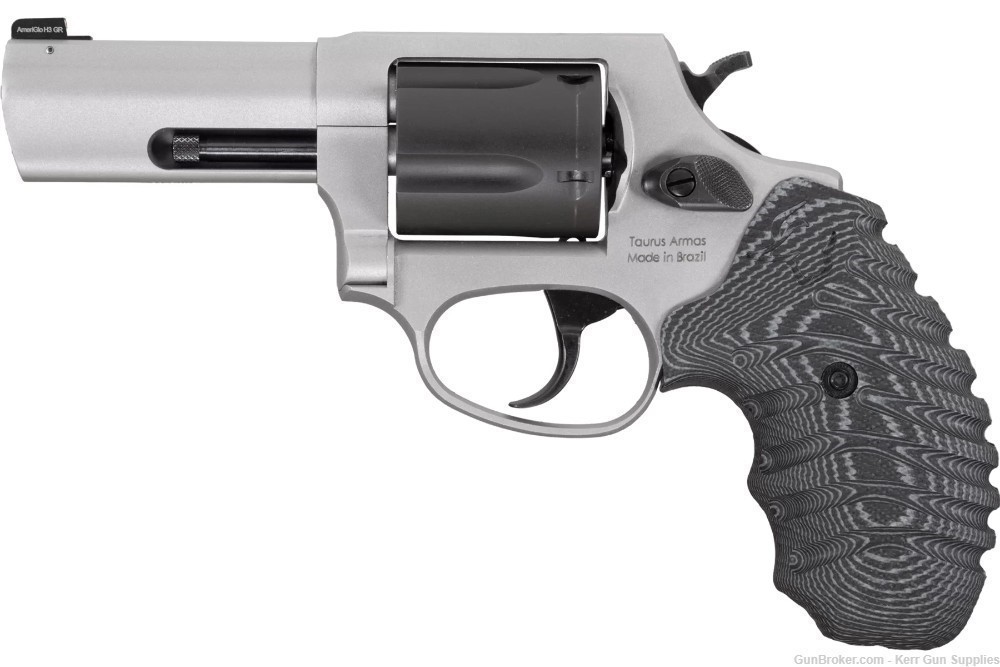 TAURUS 605 2-60535NSVZ .357MAGNUM MATTE STAINLESS/BLACK SA/DA REVOLVER, NIB-img-0