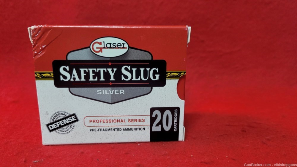 Corbon Glaser safety slug silver .44 mag 135 grain 60 rounds 3 boxes-img-0