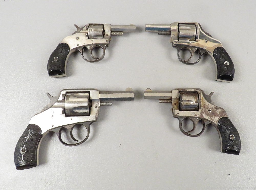 LOT of 4 H&R YOUNG AMERICAN REVOLVERS 22 32 38 Calibers SEE AD C&R OK-img-0