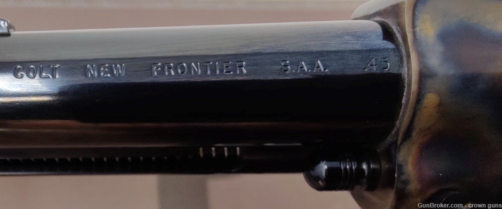 Colt SAA New Frontier in 45 Colt, Fully Adjustable Rear Sight, RARE, P4840-img-6