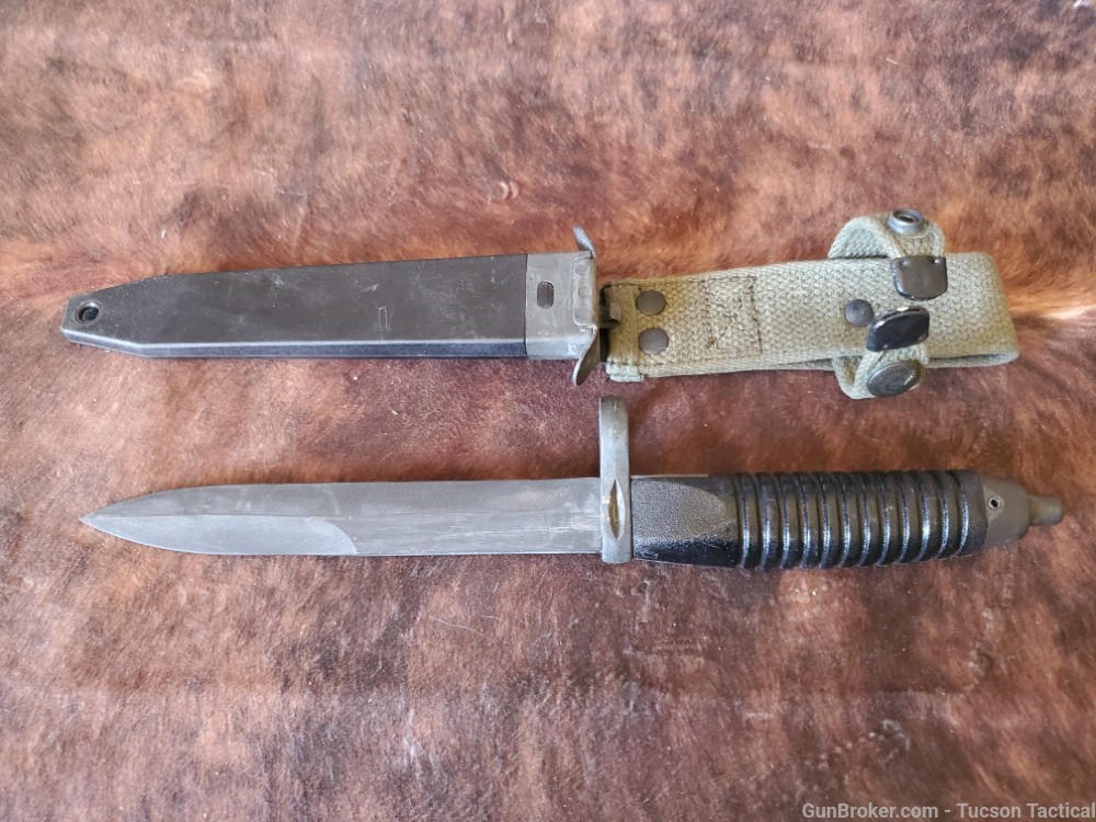 EXCELLENT HK91 G3 HK93 Bayonet With Desired 12 Groove Handle!-img-0