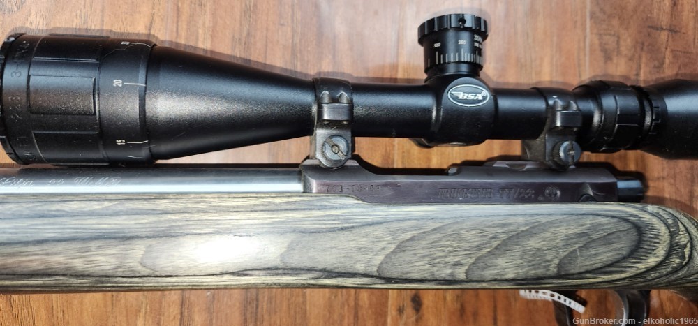 Ruger 77/22 Custom 22 WMR 22 Mag Lilja barrel Volquartzen Stock-img-14