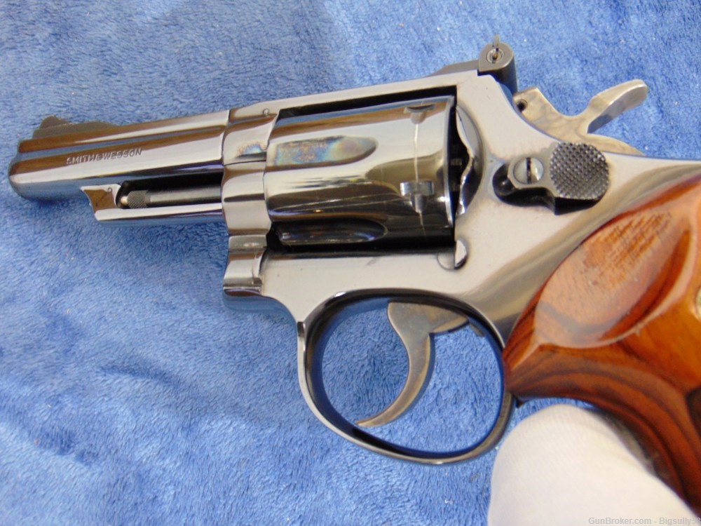 COLLECTOR QUALITY SMITH & WESSON MODEL 19-3 357MAG 4" BLUED P&R 1971-img-3