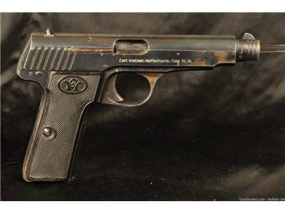WALTHER MODEL 6 Rare 1 of 1,000 Semiautomatic Pistol 9mm Fine Condition