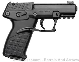 Kel-Tec P17BBLK10 P17 Semi Auto Pistol, 22 LR, 3.93" Threaded BBL Black-img-0