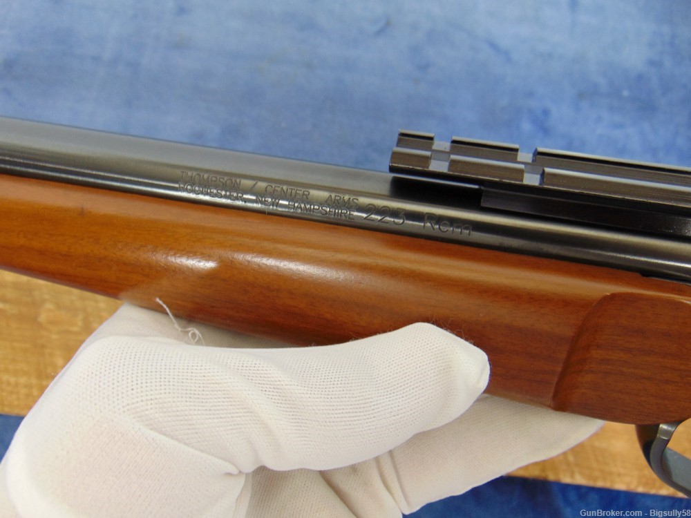 THOMPSON CENTER CONTENDER SINGLE SHOT RIFLE 223 REM *NICE CONDITION*-img-8