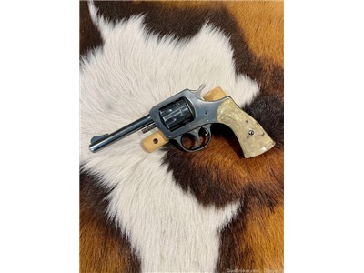 H&R 922 revolver 9-shot .22s/l/lr C&R OK! Born 1953 used Penny No Reserve!