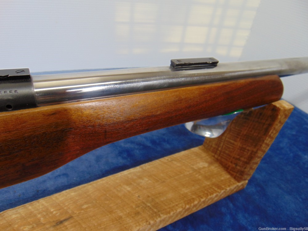 WINCHESTER MODEL 70 MODIFIED TARGET RIFLE 243 WIN STAIN. BBL. 1956 MADE-img-4