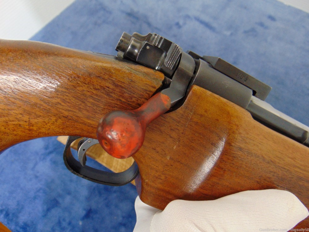 WINCHESTER MODEL 70 MODIFIED TARGET RIFLE 243 WIN STAIN. BBL. 1956 MADE-img-26