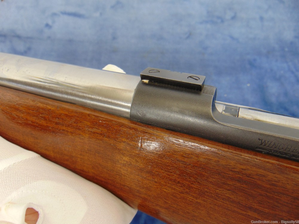 WINCHESTER MODEL 70 MODIFIED TARGET RIFLE 243 WIN STAIN. BBL. 1956 MADE-img-14