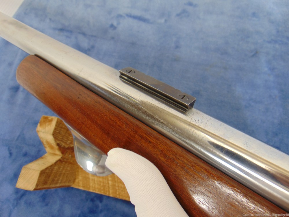 WINCHESTER MODEL 70 MODIFIED TARGET RIFLE 243 WIN STAIN. BBL. 1956 MADE-img-15