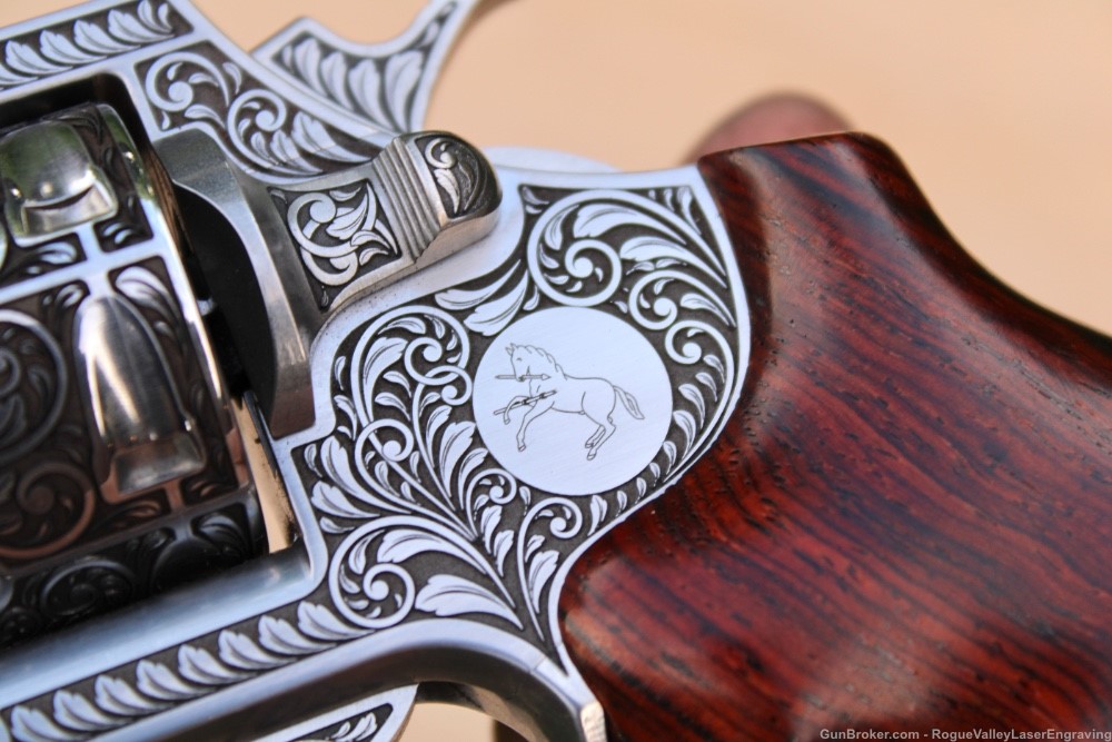 Engraved Colt King Cobra Revolver NEW 357 **AMAZING**-img-15