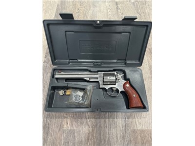 Ruger Redhawk 44 mag stainless steel 