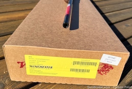 Winchester 70 Featherweight 30-06 22" Barrel Walnut NIB NICE WOOD-img-29