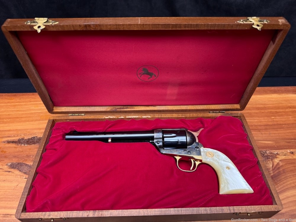 RARE Colt SAA Montana Territory Centennial Diamond Jubilee 45 7.5" 2nd C&R-img-28