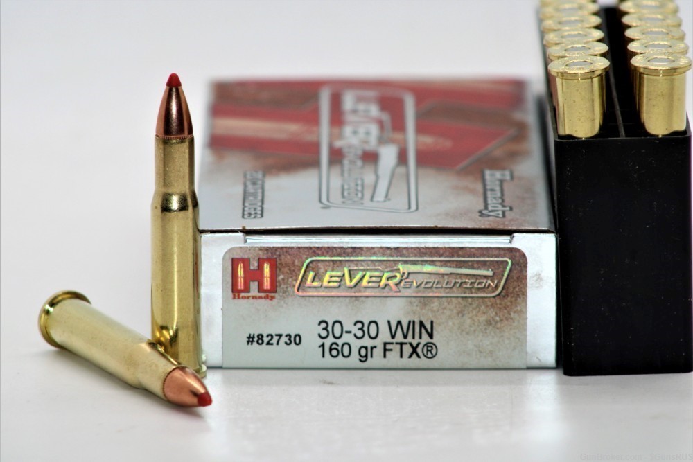 30-30 Hornady 30-30 FTX® LEVERevolution® 160 Grain 20 Rounds-img-0